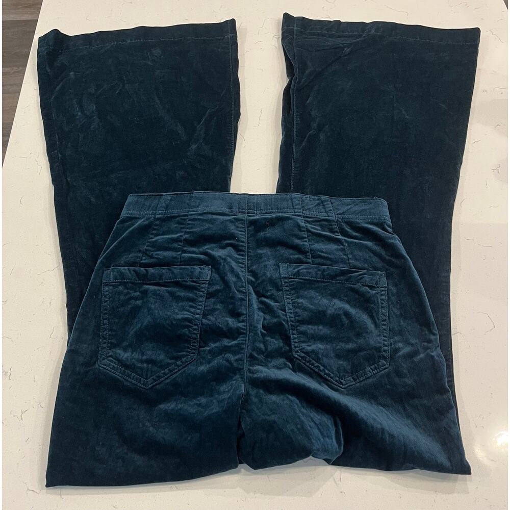 Anthropologie Pilcro Pull-On Retro Flare Velvet Jeans Pants Size 27 - Picture 5 of 12
